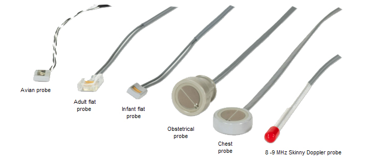 Avian, Adult, Infant Obstetrical, Chest & Skinny Probes